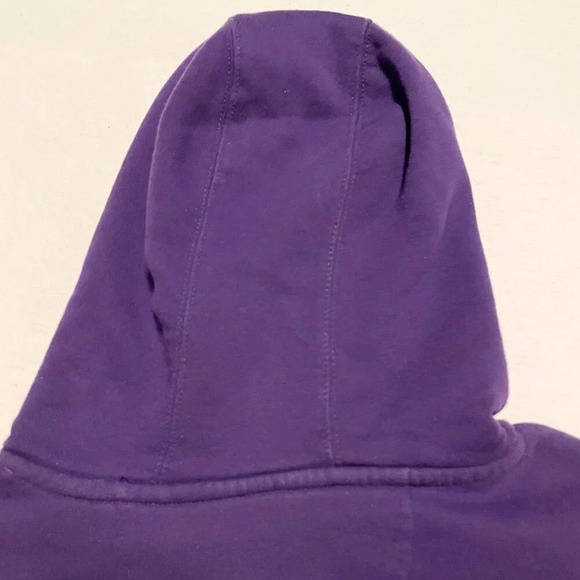 Sacremento Kings Hoodie Mens Small Purple Majestic NBA Basketball - Picture 16 of 16